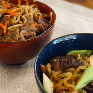 shirataki-japchae-sukiyaki