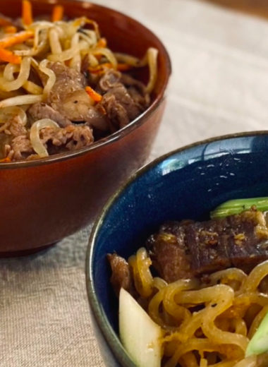 shirataki-japchae-sukiyaki