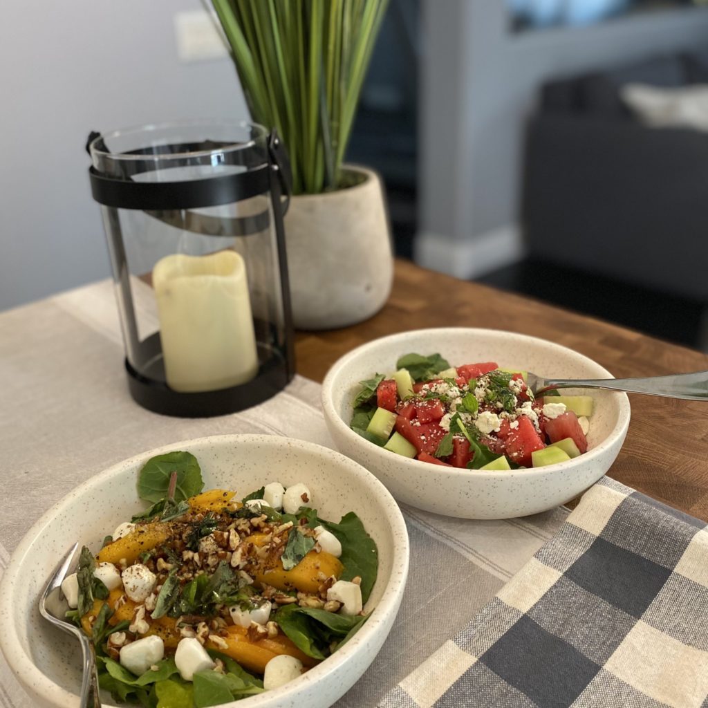 watermelon feta salad