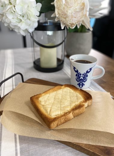 melon pan toast