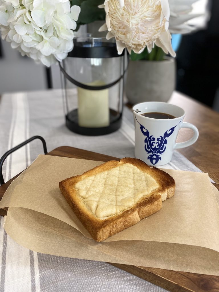 melon pan toast