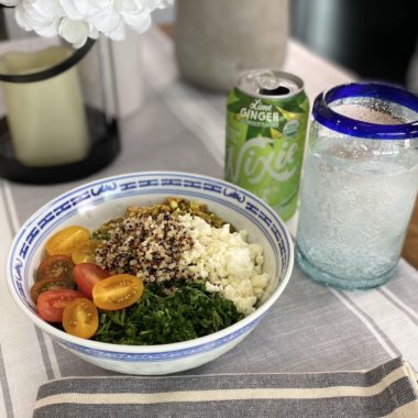 quinoa salad in bowl